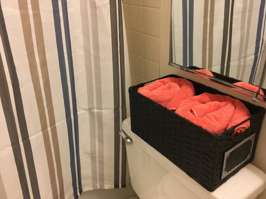 Fresh towels