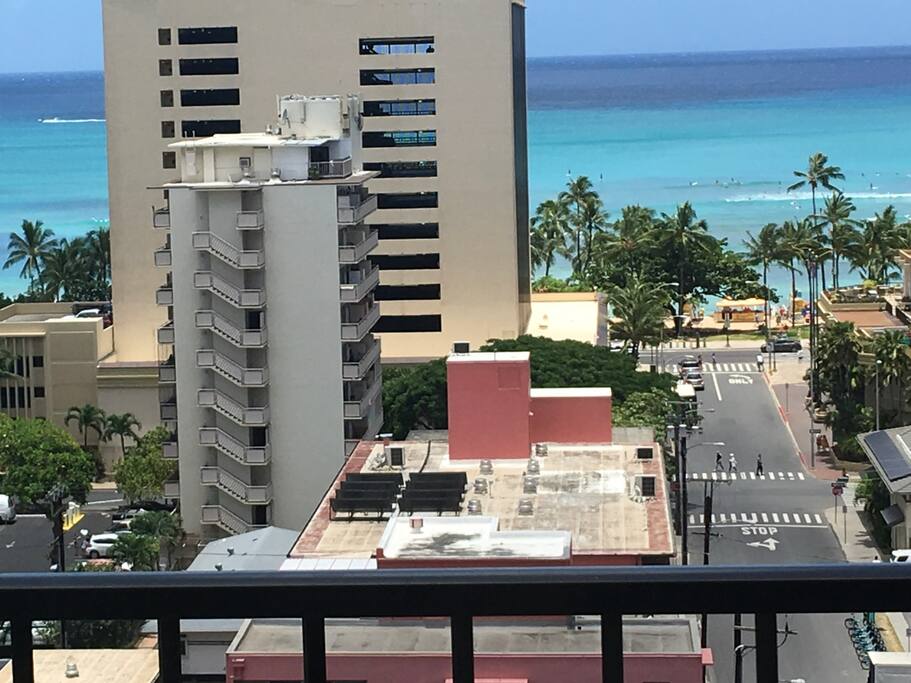 ocean view from your living room , veranda lanai.