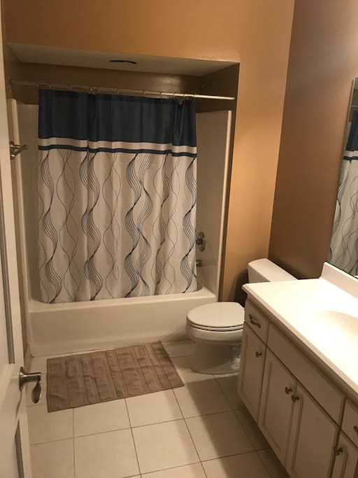 Guest bathroom.