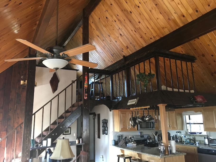 View of Loft over Kitchen