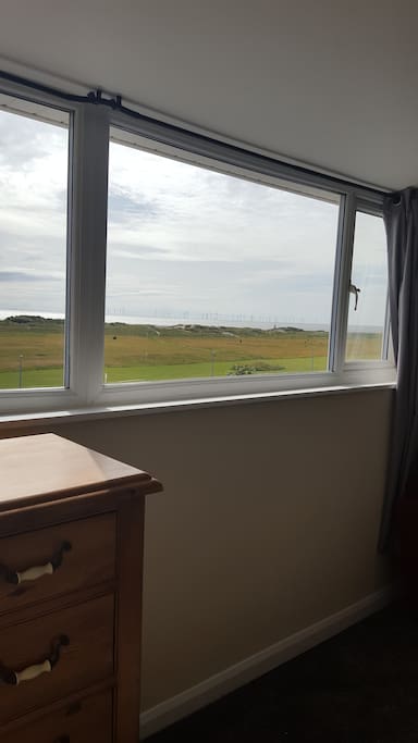 overlooking miles of coastline