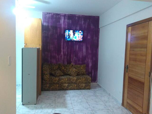 Edifício frente para a praia