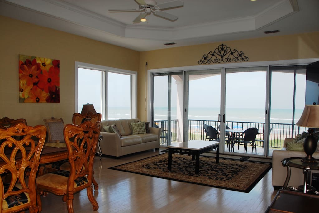 Living Room With Ocean View