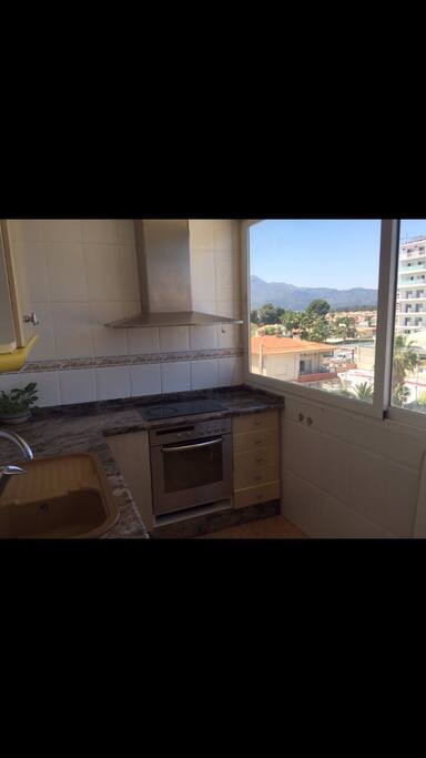 Impresionantes vistas de la montaña, es mi sitio favorito de la casa cuando por las mañanas me tomo mi desayuno
