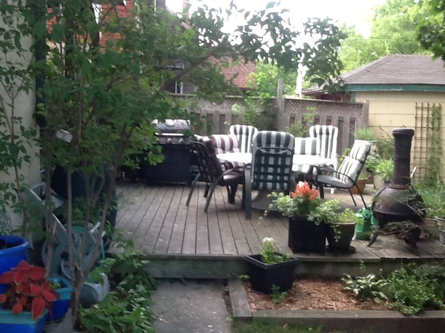 Green oasis in the heart of uptown