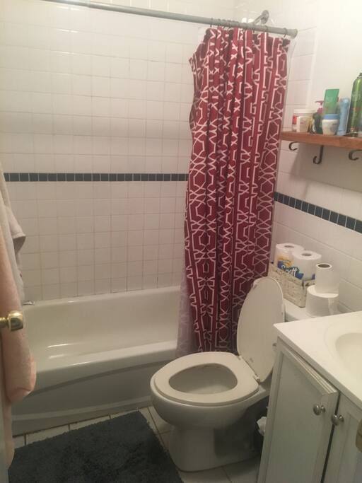 Clean bathroom
