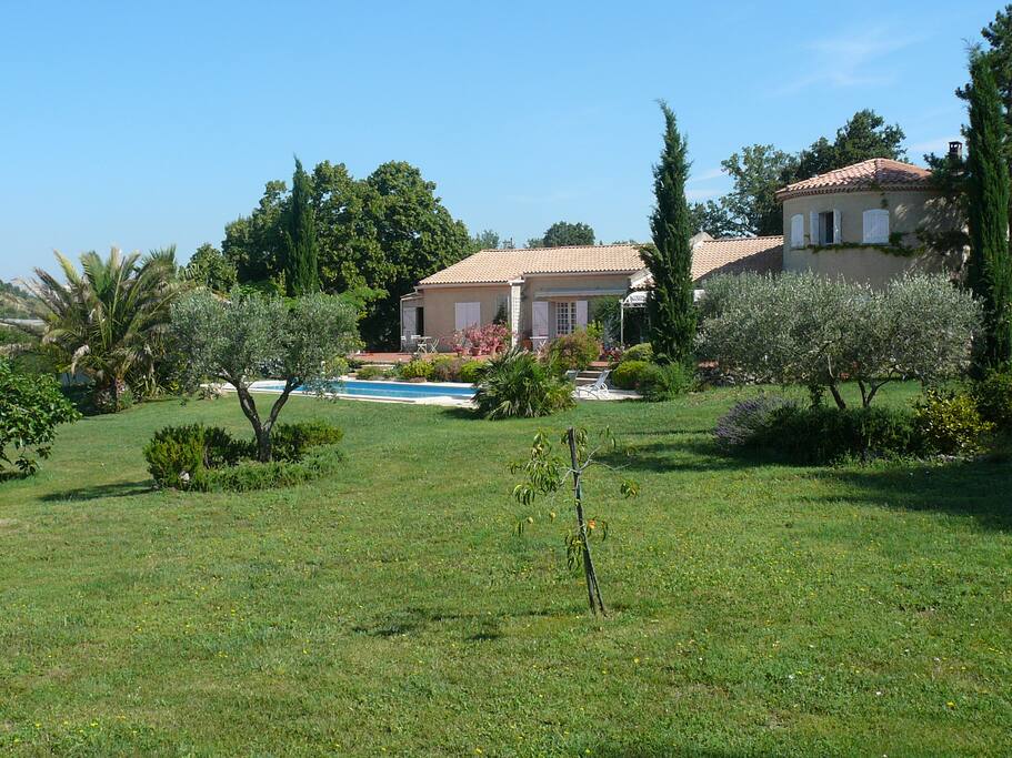 depuis le parc