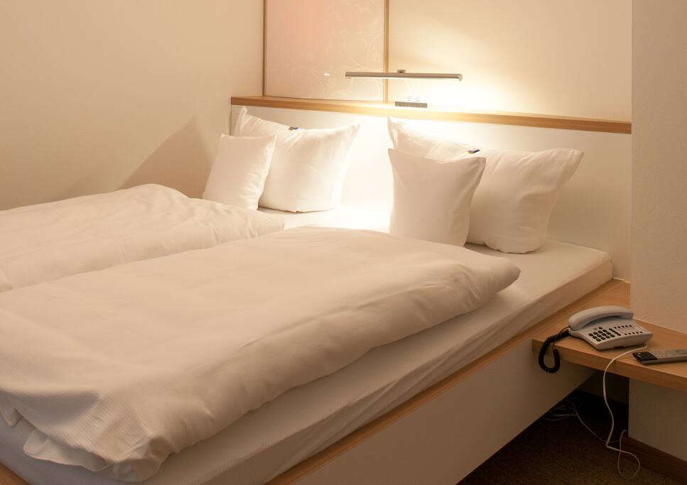 gemütliches Doppelbett / double bed
