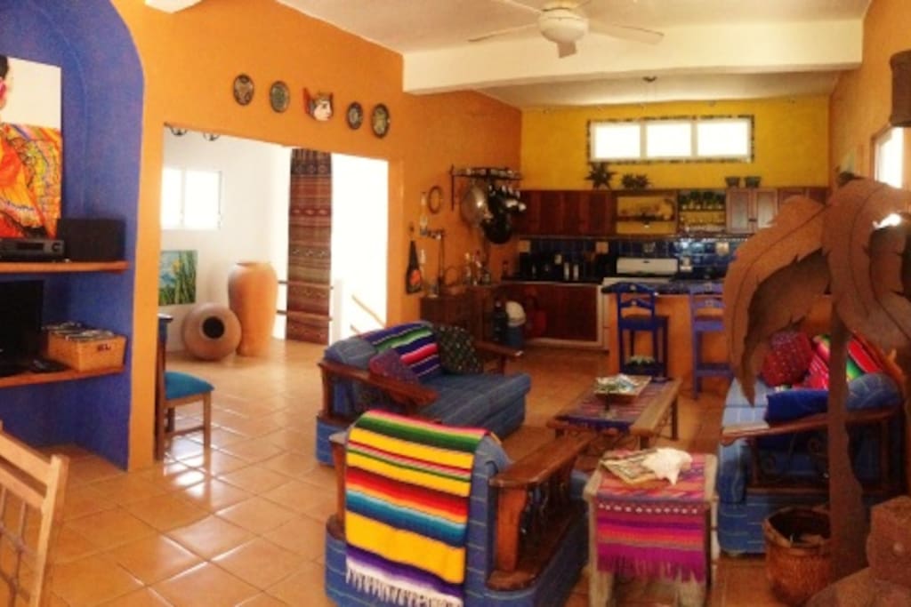 spacious living space