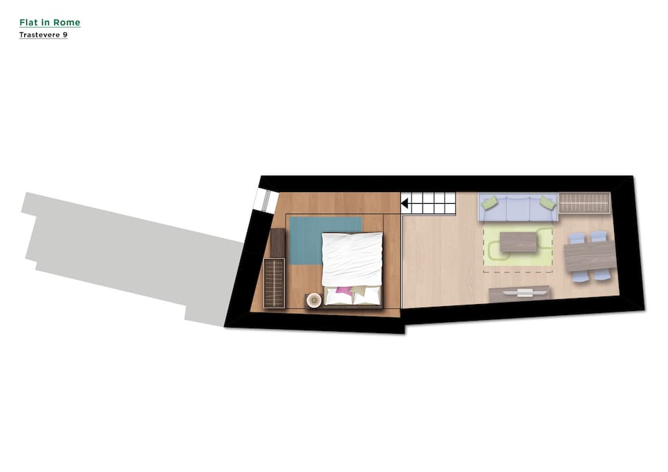 Floor map - second level