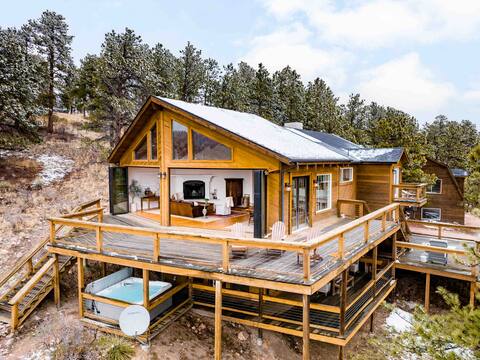 ꧁ Heavenly views-Mountain Dream with New Hot Tub ꧂