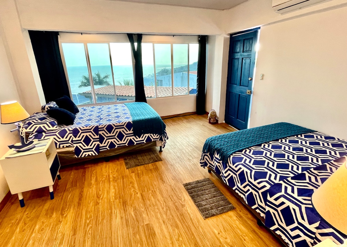 Welcoming Beach House in Atami, near El Tunco Surf