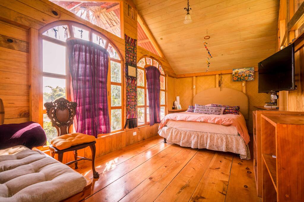 Vaulted wood ceilings