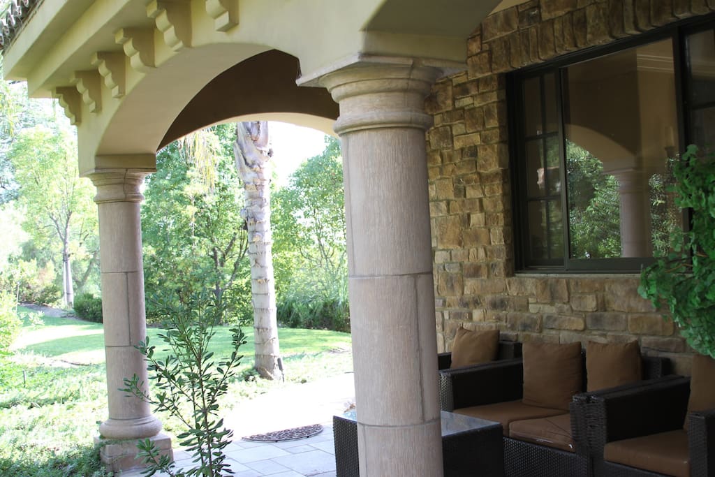 Front Patio of Guest House