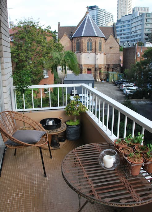 Apartment balcony