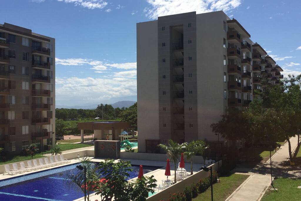 Foto tomada desde el balcón del apto