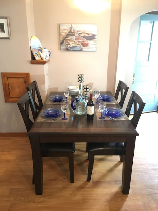 Enjoy a nice meal in our lovely dining room