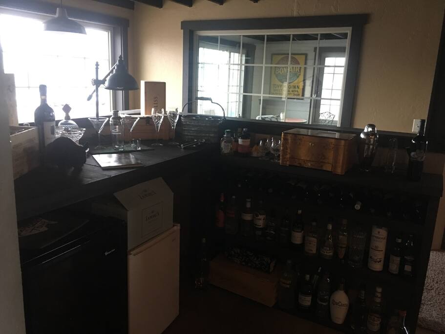 bar area