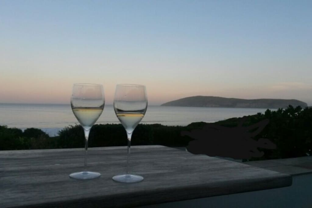 Patio - view of Robberg.