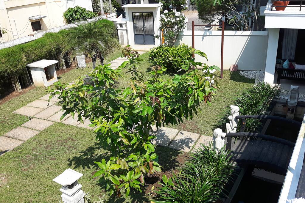 Garden entrance