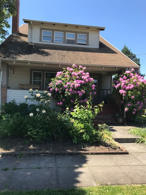 Occupied main house