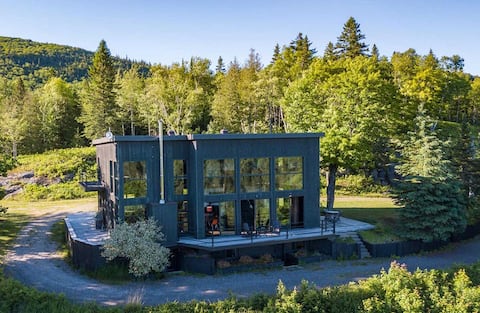 Panoramic view, spa, modern.