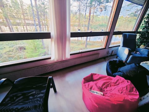 Relaxing 1-bedroom with lounging