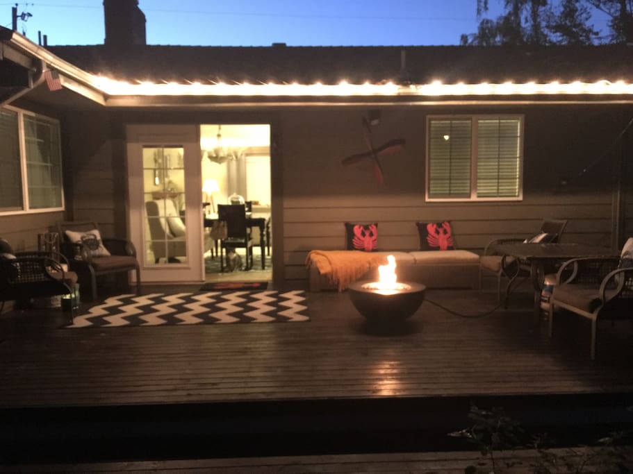 Back deck