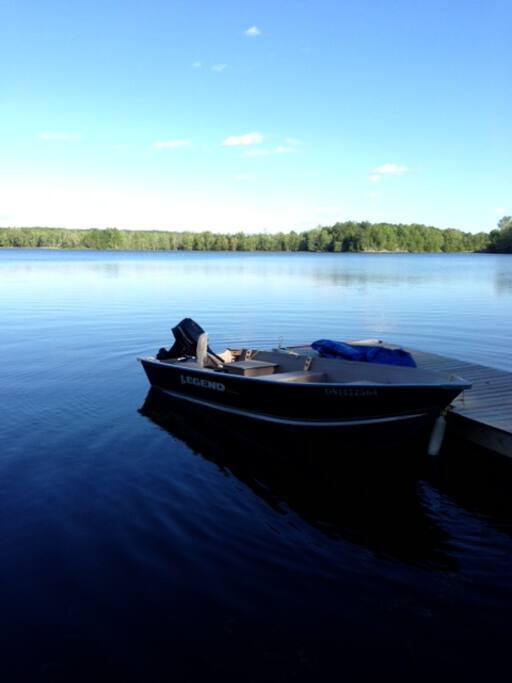 tie your boat up to our own dock