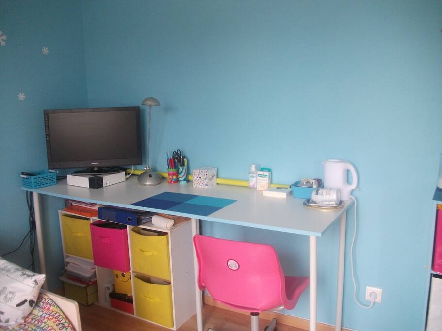 coin bureau tv, bouilloire thé café sucre