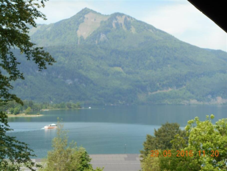 Aussicht vom Balkon Studio TAUERN