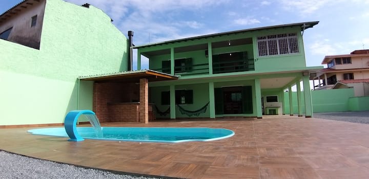 Casa Praia Até 24 Pessoas Com Piscina - Florianópolis