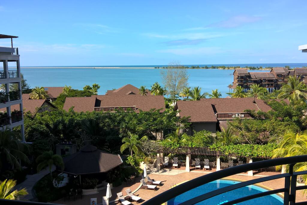 View from the Lounge Balcony