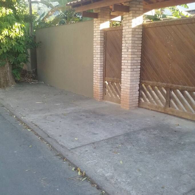 frente da casa