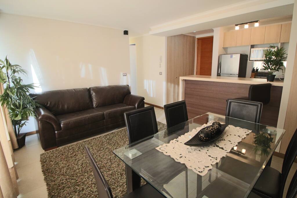 Hermoso living y comedor