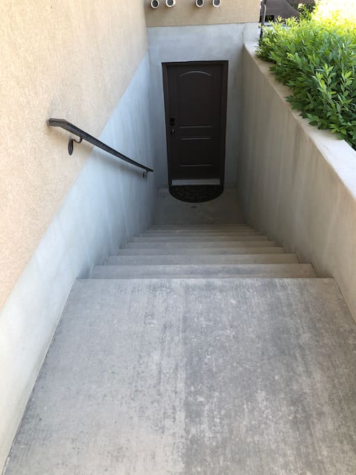 Private entrance