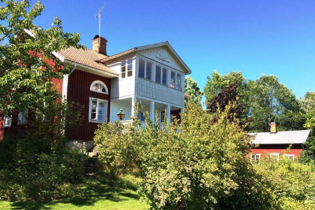 Main house and the cottage