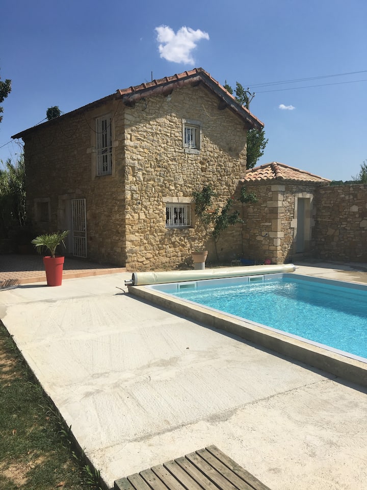 Location Au Soleil Et Au Bord De L'ardèche - Aiguèze