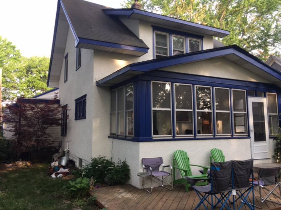 Enjoy easy access to bike trails, Mississippi River, Minneapolis, St. Paul, and MSP airport