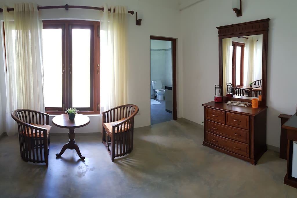 Spacious bedroom with your own private sitting area