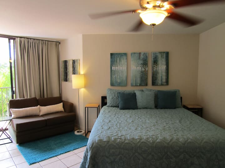 Მთავარი საძინებელი 193 × 203 სმ ზომის საწოლით