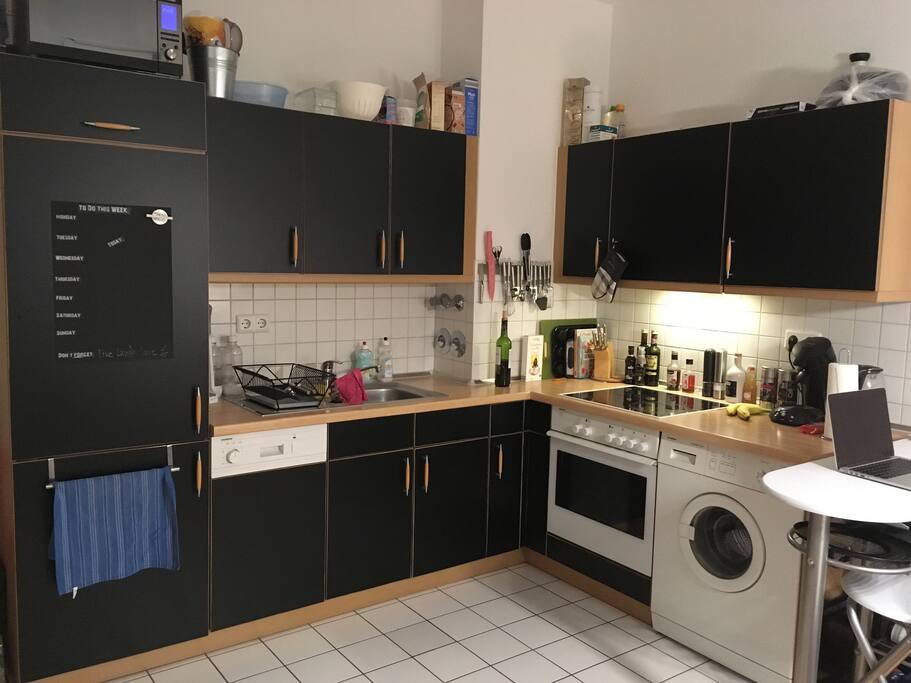 Offene Küche - kitchen incl. dish washer