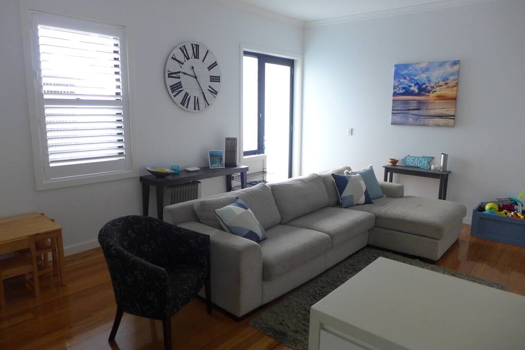 Lounge room and front door