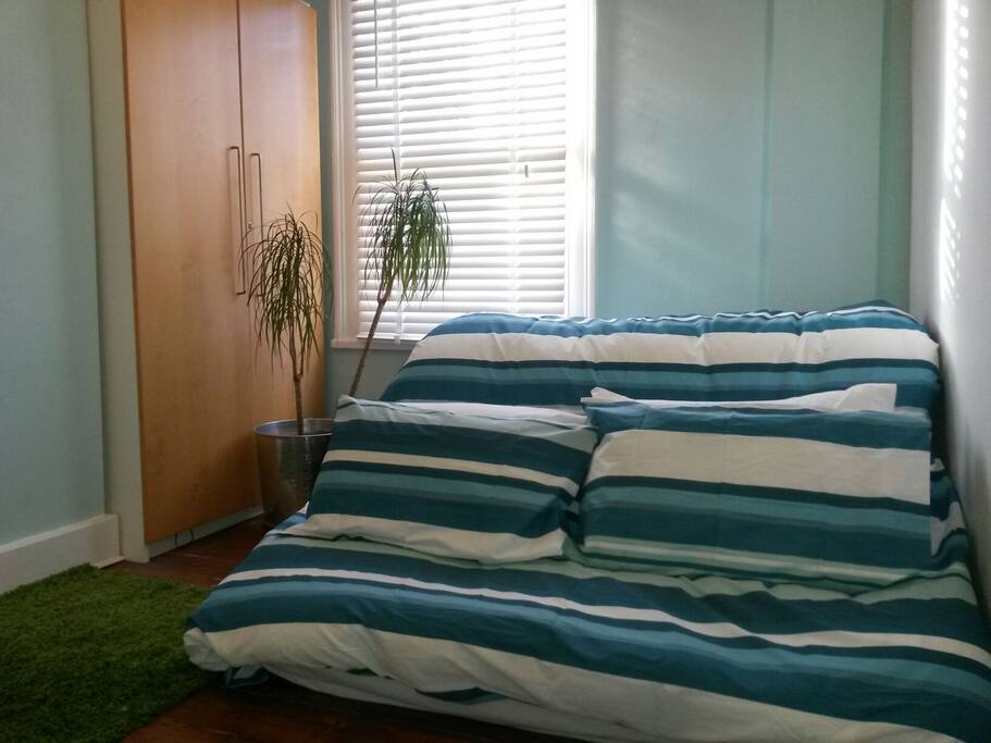 Converts to comfortable sofa