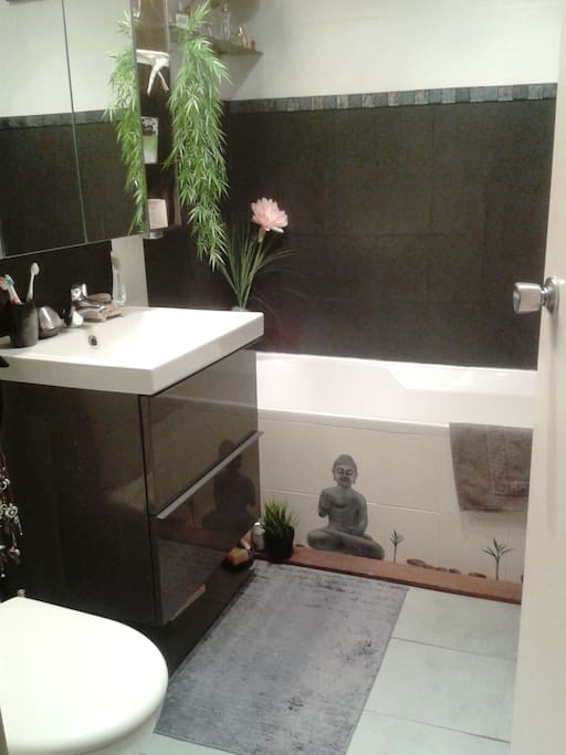 la salle de bains privative