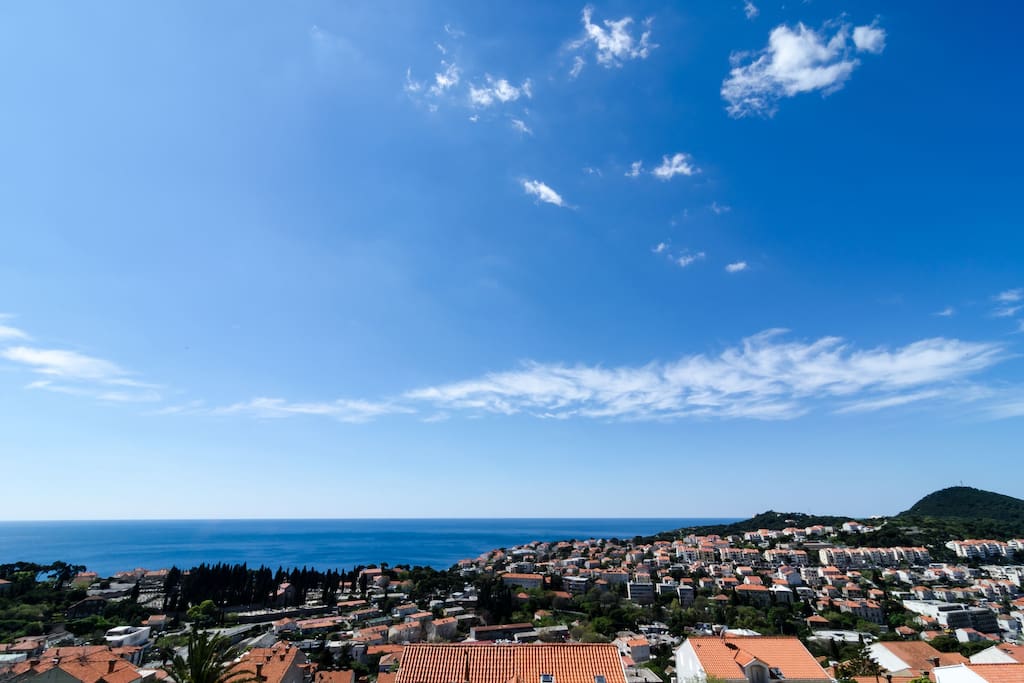 View from the balcony