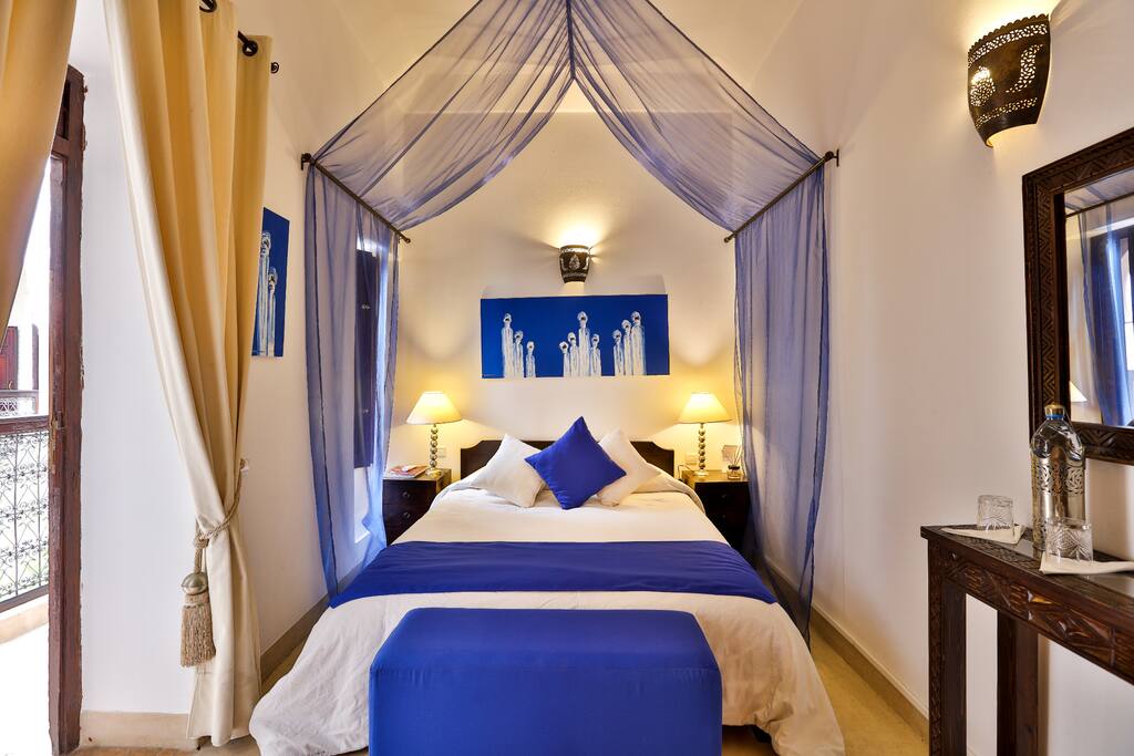 Chambre Bleu Majorelle