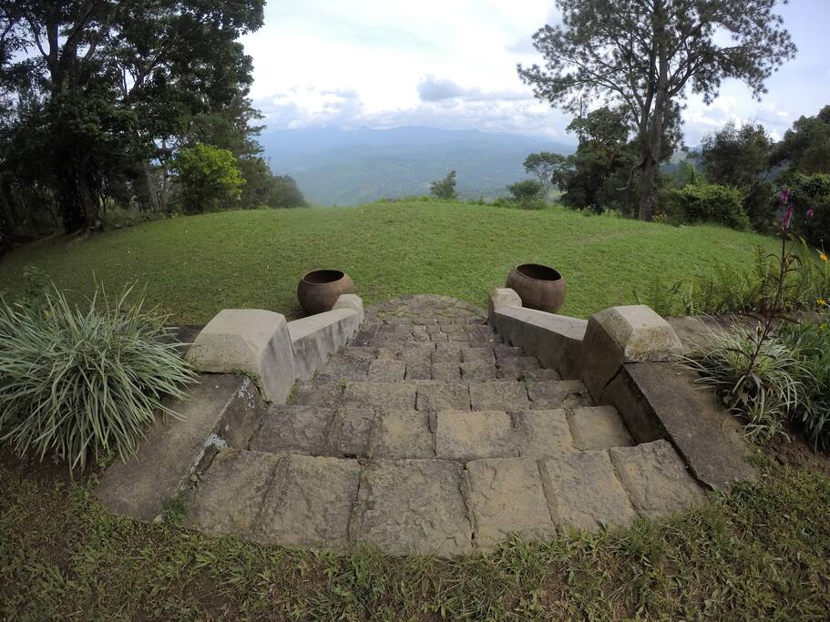 Staircase to Bungalow