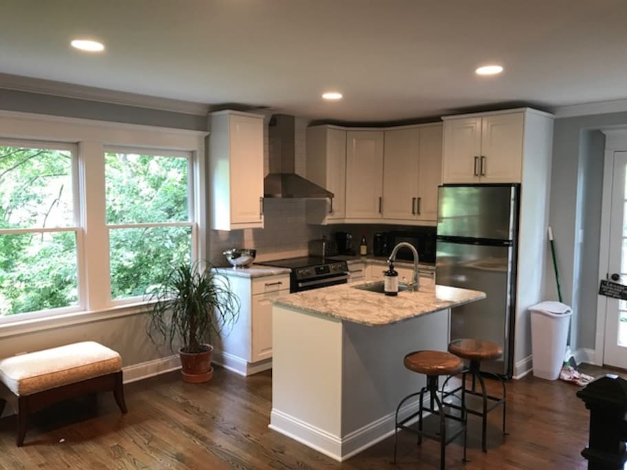 Full kitchen with pantry