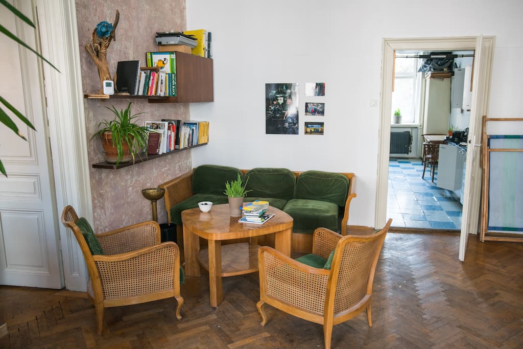 Wohnzimmer-Ecke